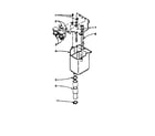 Kenmore 1106004800 dispenser assembly diagram