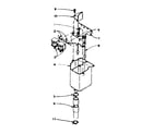Kenmore 1106005803 dispenser assembly diagram