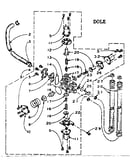 Dole mixing valve assembly