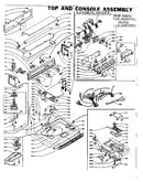 Top and console assembly