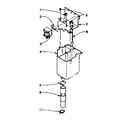 Kenmore 1106004951 dispenser assembly diagram