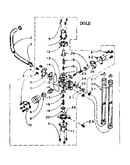 Dole mixing valve assembly