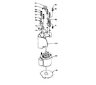 Kenmore 1106004952 motor parts diagram