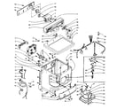 Kenmore 1106007101 machine sub-assembly diagram