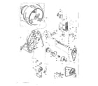 Kenmore 1105918400 base and bulkhead assembly diagram