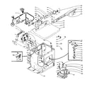 Kenmore 1105918500 machine sub-assembly diagram
