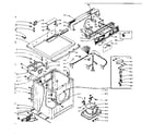 Kenmore 1105918620 machine sub-assembly diagram