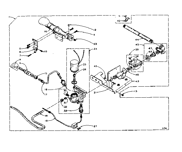 Basoid burner assembly