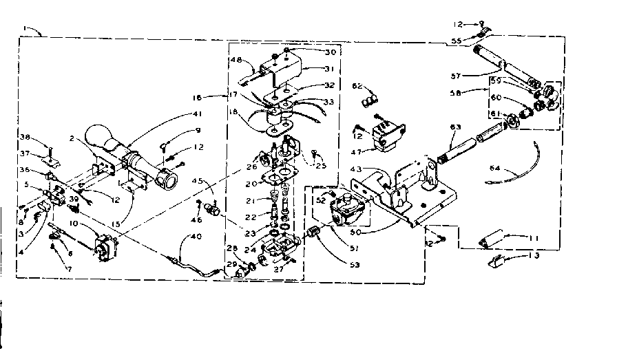 WHITE RODGERS BURNER ASSEMBLY