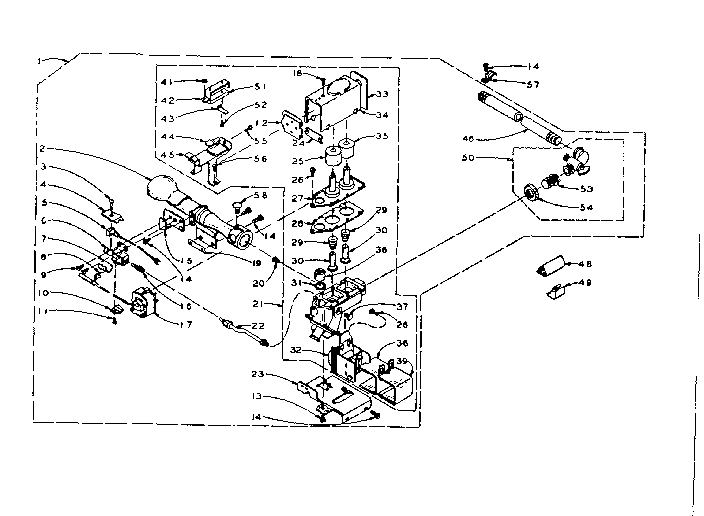 White rodgers burner assembly
