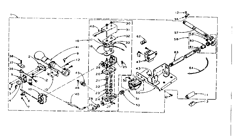 White rodgers burner assembly