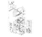 Kenmore 1106007700 machine sub-assembly diagram