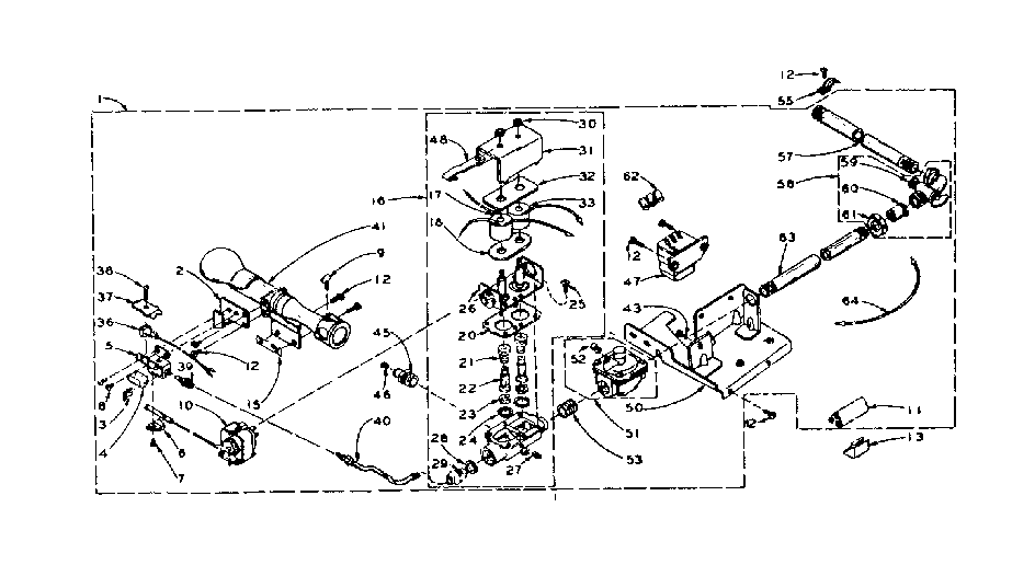 WHITE RODGERS BURNER ASSEMBLY