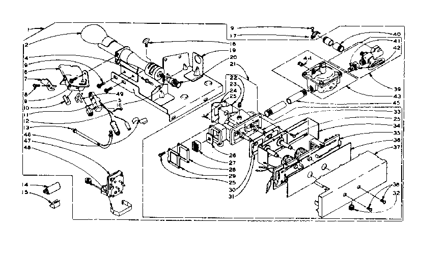 Dole burner assembly