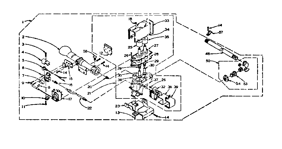 White rodgers burner assembly