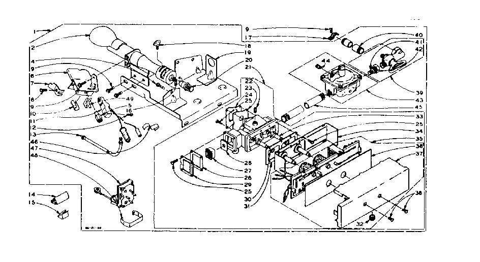 Dole burner assembly