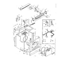 Kenmore 1106007714 machine sub-assembly diagram