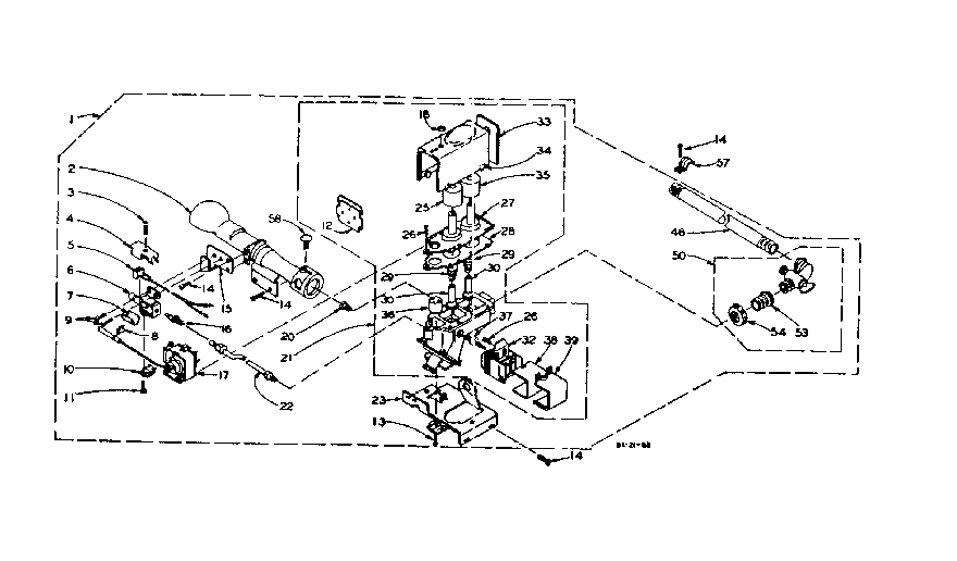 White rodgers burner assembly