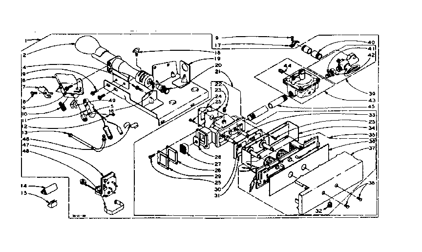 Dole burner assembly