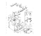 Kenmore 1106007717 machine sub-assembly diagram