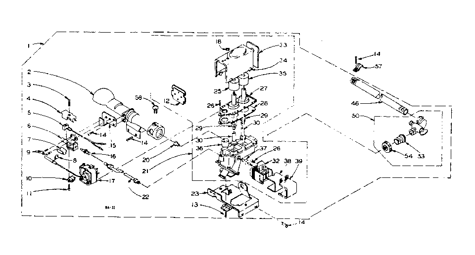 White rodgers burner assembly