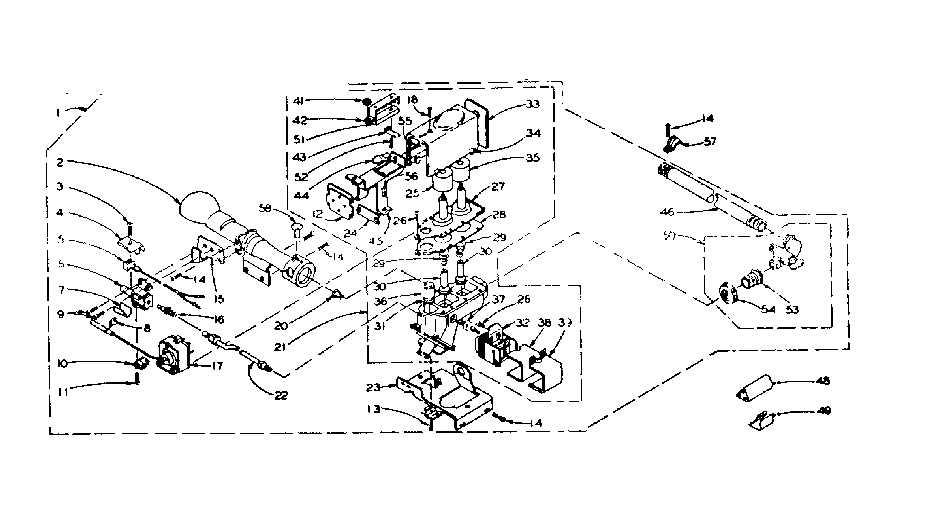 White rodgers burner assembly (unitized)
