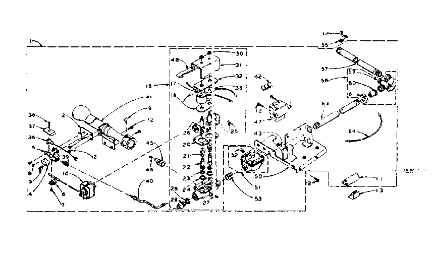 White rodgers burner assembly