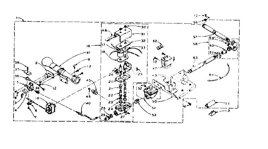 White rodgers burner assembly
