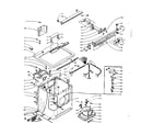 Kenmore 1106008600 machine sub-assembly diagram