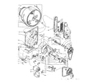 Kenmore 1106008700 base and bulkhead assembly diagram
