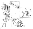 Kenmore 1106008715 bulkhead assembly diagram