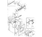 Kenmore 1106008716 machine sub-assembly diagram