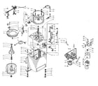Kenmore 1106014552 machine sub-assembly diagram