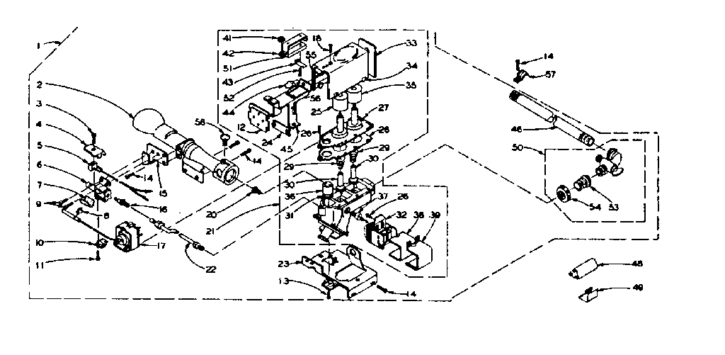 White rodgers burner assembly (unitized)