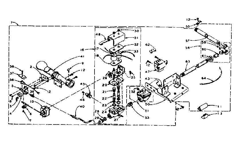 White rodgers burner assembly
