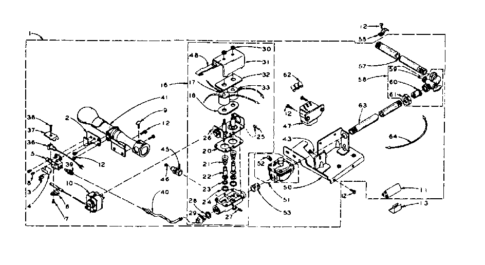 WHITE RODGERS BURNER ASSEMBLY