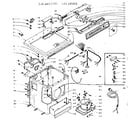 Kenmore 1106017700 machine sub-assembly diagram