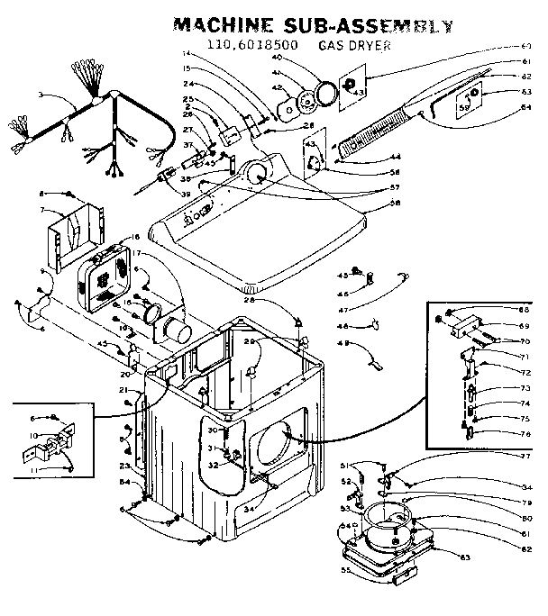 Machine sub-assembly