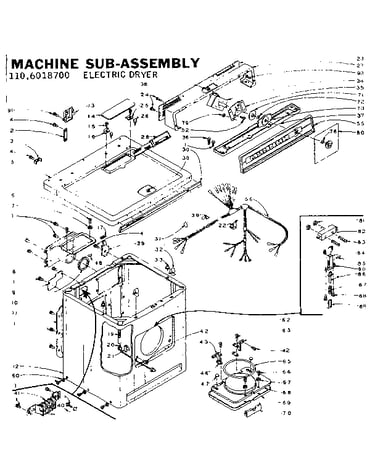 Machine sub-assembly