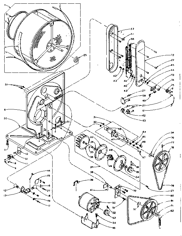 Base and bulkhead assembly