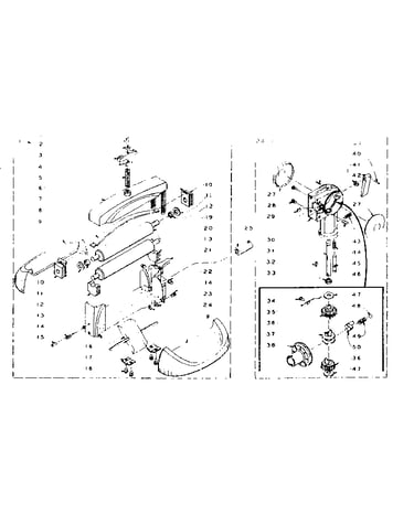Wringer and wringer gear case assembly
