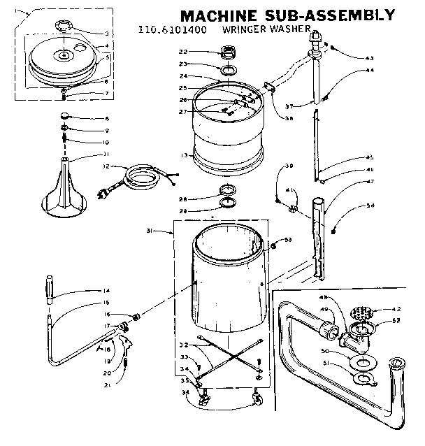 Machine sub-assembly