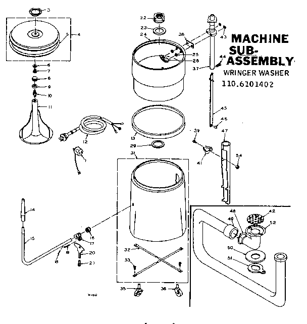 Machine sub-assembly
