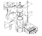 Kenmore 1106102600 machine sub-assembly diagram