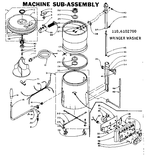 Machine sub-assembly
