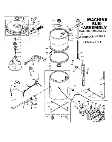Machine sub-assembly