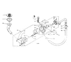 Kenmore 1106102711 pump assembly and pump parts diagram