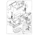 Kenmore 1106102720 wringer and wringer gear case assembly diagram