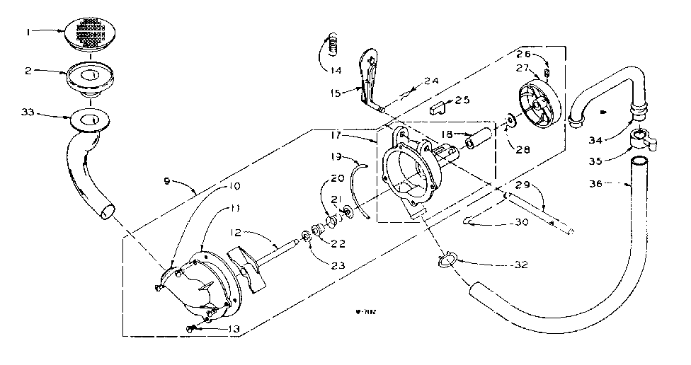 PUMP ASSEMBLY AND PUMP PARTS