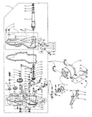 Worm gear case and motor assembly